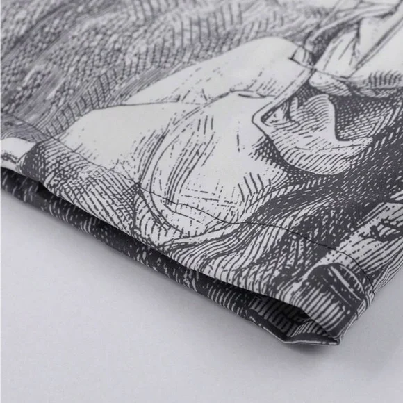 Men’s Last Supper Streetwear Zip Up Jacket - Picture 3 of 4